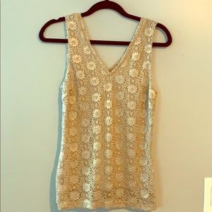 Banana Republic Lace Stretch Tank